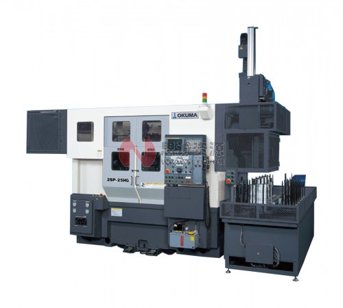 日本大隈_OKUMA臥式2主軸CNC車床2SP-10HG、SP-25H/HG、2SP-35H/HG